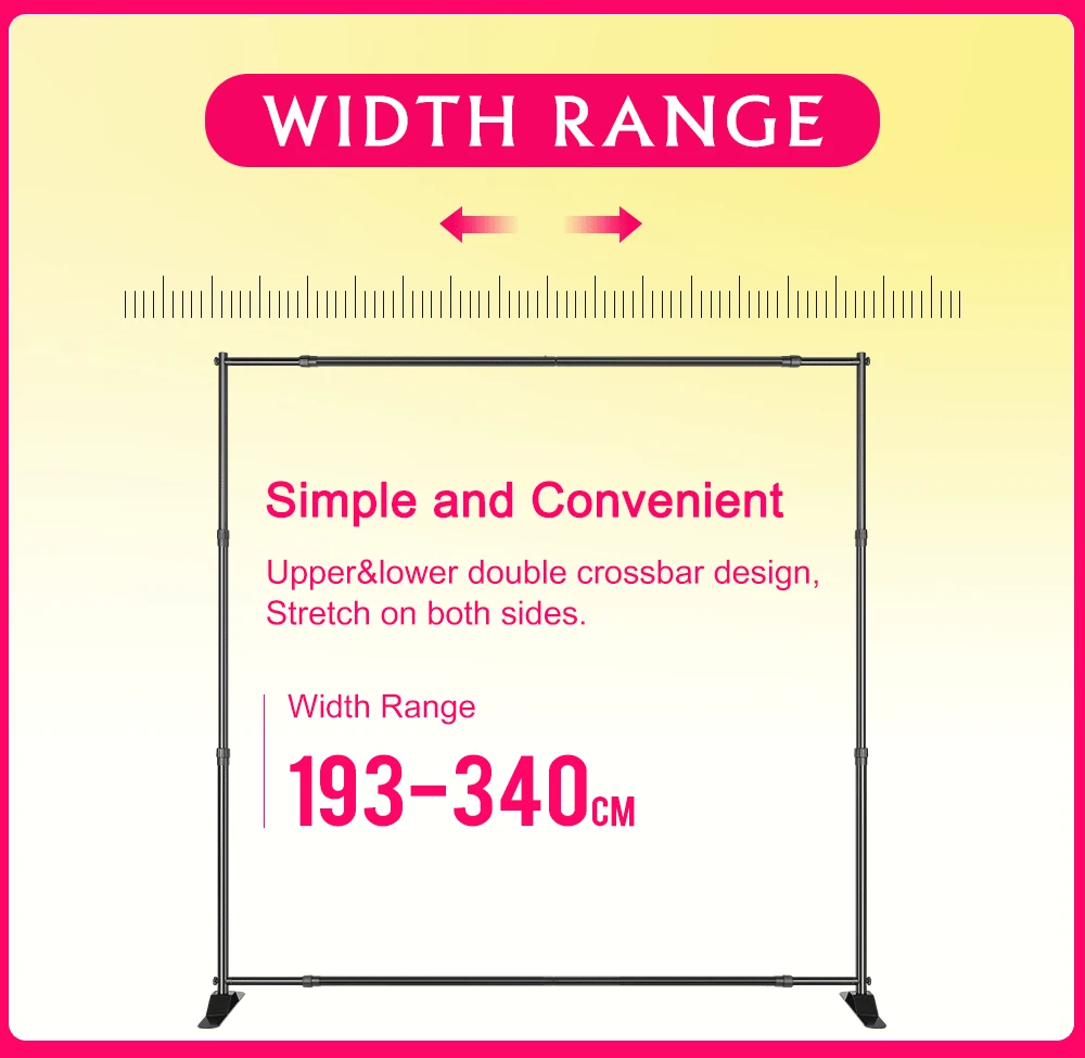 SH 2.5x3M Backdrop Background Stand Frame Support System Muslin Green Screen With OXford Bag For Photography Photo Studio Video