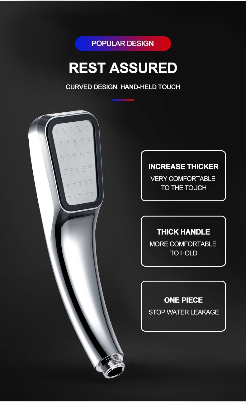 NEW IN ZhangJi 300 Holes High Pressure Rainfall Shower Head Water Saving 3 Color Chrome Black White Sprayer Nozzle Bathroom Acce NEW IN ZhangJi 300 Holes High Pressure Rainfall Shower Head Water Saving 3 Color Chrome Black White Sprayer Nozzle Bathroom Acce