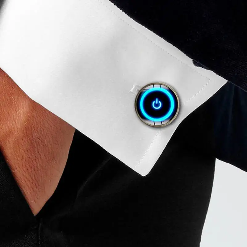 Creative Power Key Time Gem Cufflinks For Men Best Handmade Jewelry Men's Shirt Cufflinks Shirt Cuff Links Men Accessories Creative Power Key Time Gem Cufflinks For Men Best Handmade Jewelry Men's Shirt Cufflinks Shirt Cuff Links Men Accessories
