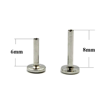 BOG-1PC 316L Surgical Steel Heart Ball Moon Labrets Stud Ring Ear Tragus Cartilage Ball Lip Ring Earrings Body Piercing Jewelry 3