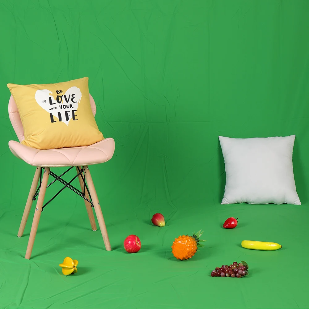 Photography Background Backdrop Green Screen Chromakey Muslin Backdrops for Photo Studio 5 Colors Fabric Background