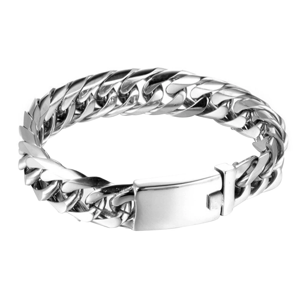 Hot slae Metal Chain Bracelets Punk Men Charming Circle Bangle Travel Street Hip Hop Night Club Jewelry Gifts dropshipping брасл