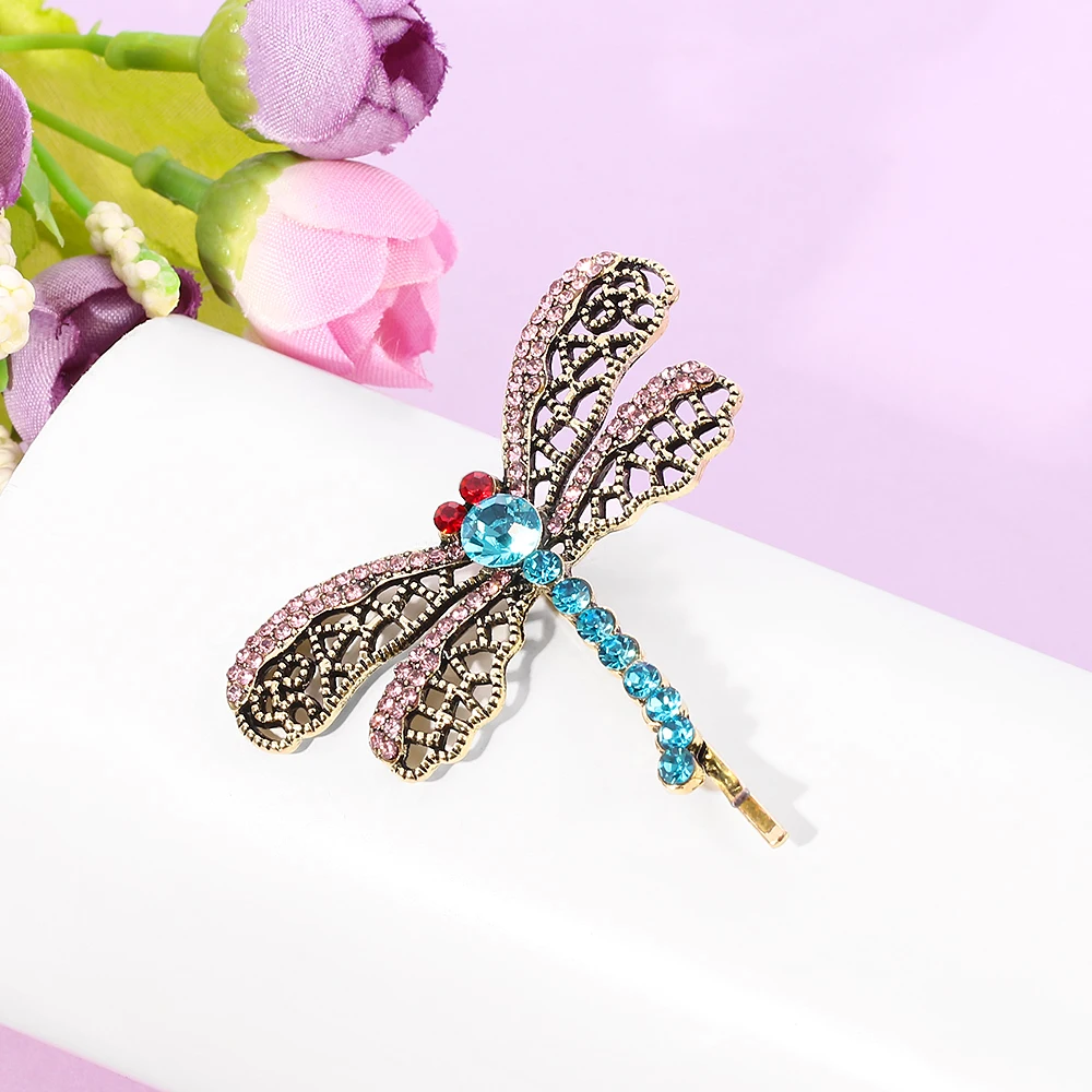 Coraline The Secret Door Brooch Coraline Dragonfly Hair Clip Queen Bee Hairwear Hair Comb Brooch Girl Women Cosplay Jewelry Gift