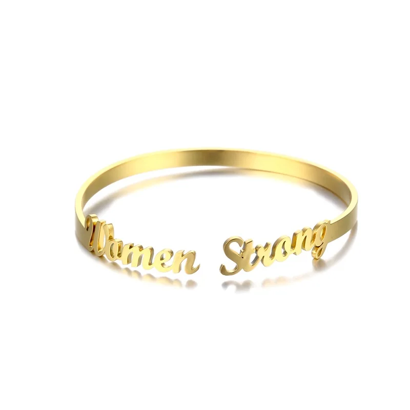 Customized Classic Nameplate Name Bracelet Personalized Custom Cuff Bangles Women Men Rose Gold Stainless Steel Jewelry Customized Classic Nameplate Name Bracelet Personalized Custom Cuff Bangles Women Men Rose Gold Stainless Steel Jewelry