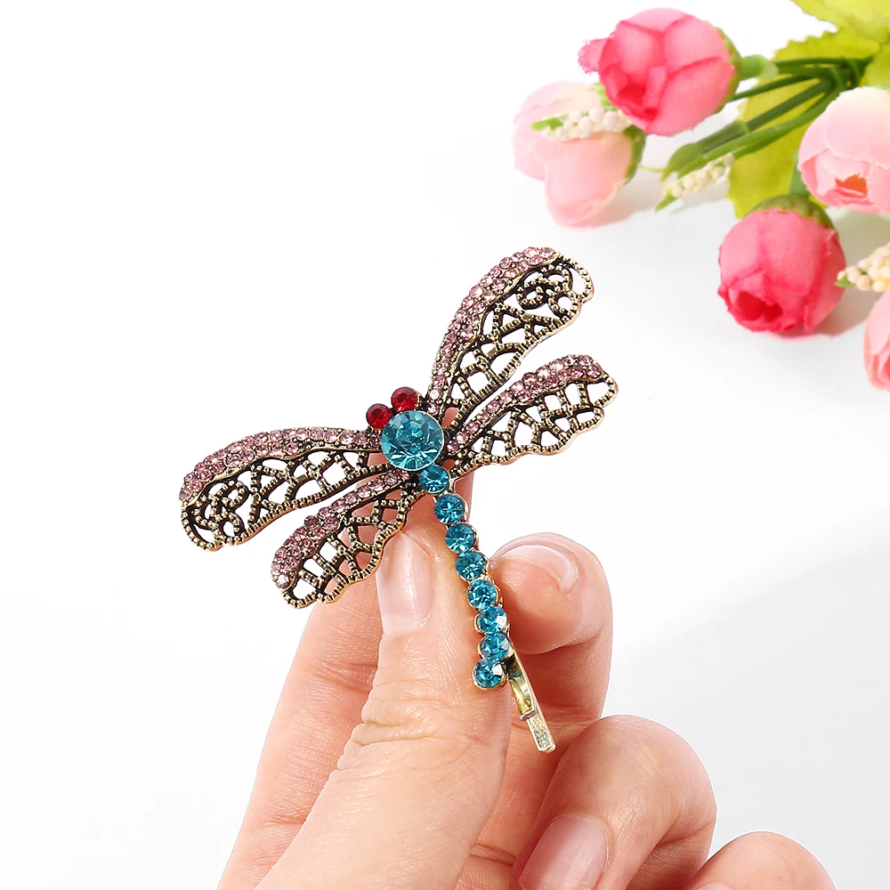 Coraline The Secret Door Brooch Coraline Dragonfly Hair Clip Queen Bee Hairwear Hair Comb Brooch Girl Women Cosplay Jewelry Gift