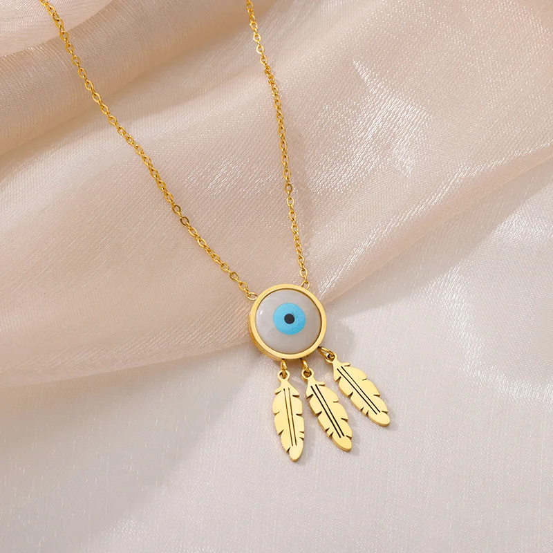 Stainless Steel Gold Color Multi-Layer Geometric Necklace For Women 2022 Trendy New Fashion Party Jewelry Collares Dropshipping