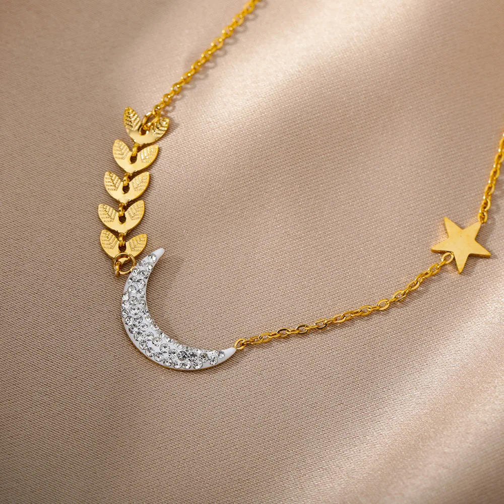 Stainless Steel Gold Color Multi-Layer Geometric Necklace For Women 2022 Trendy New Fashion Party Jewelry Collares Dropshipping