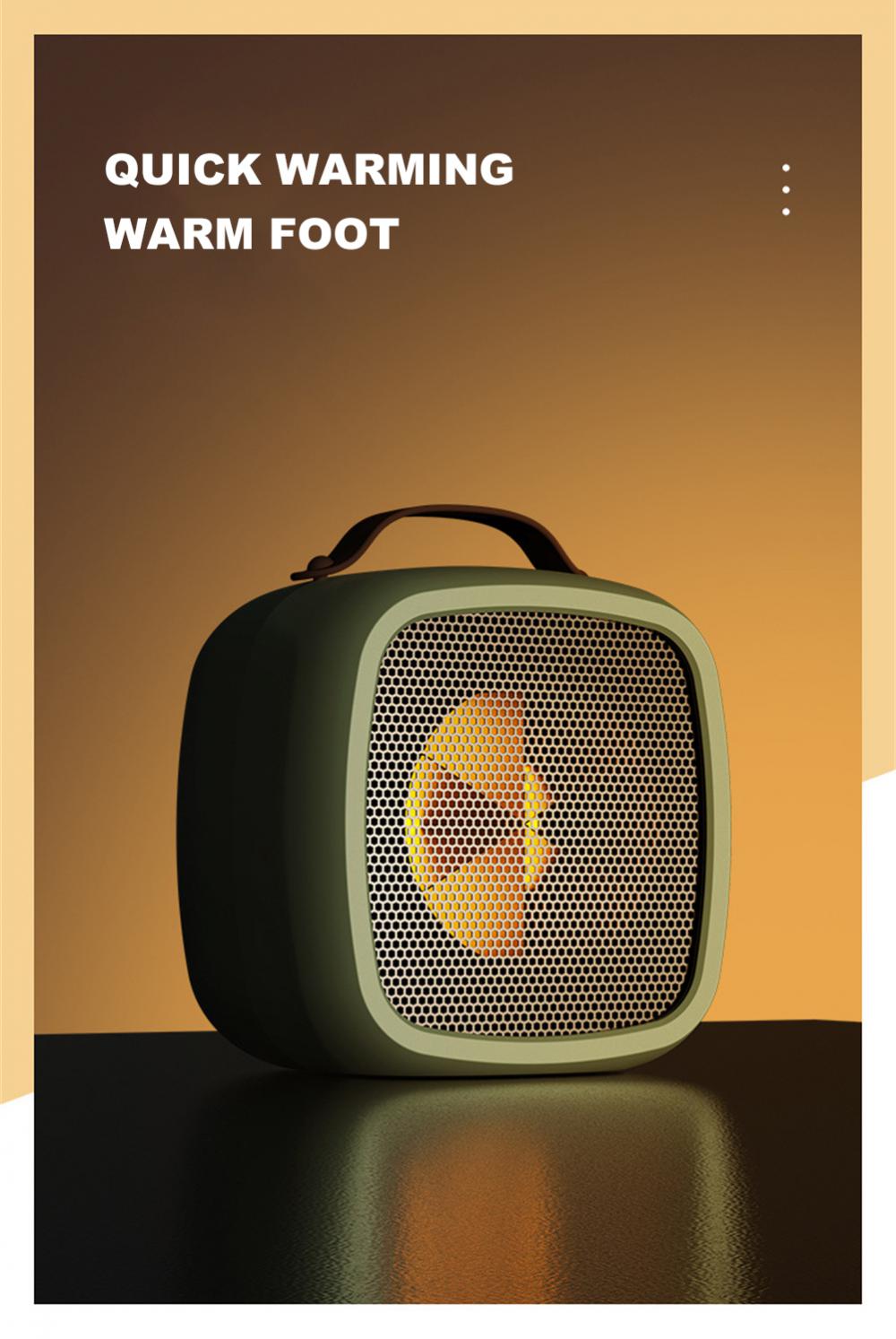 Xiaomi Mini Electric Heater Fan 500W Air Heater Portable Room Heater Winter Hand Warmer Office Electric Warmer Home Appliances
