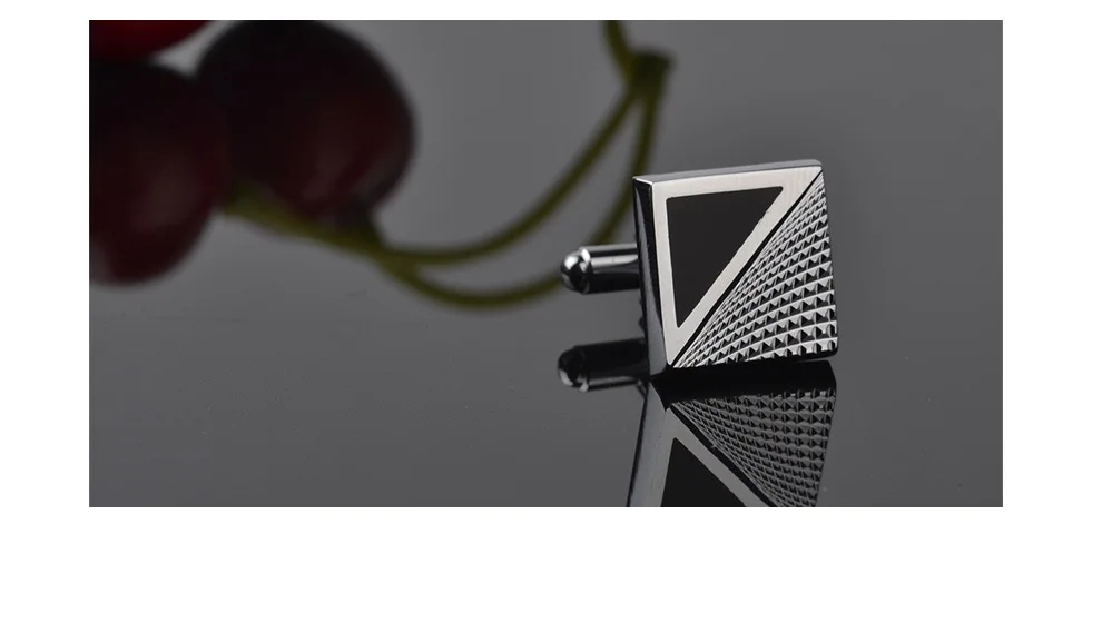 Quality Square cuff fashion men's French shirts cuff Cufflinks Business Wedding Cufflink Button Suit Accessories Jewelry Retro