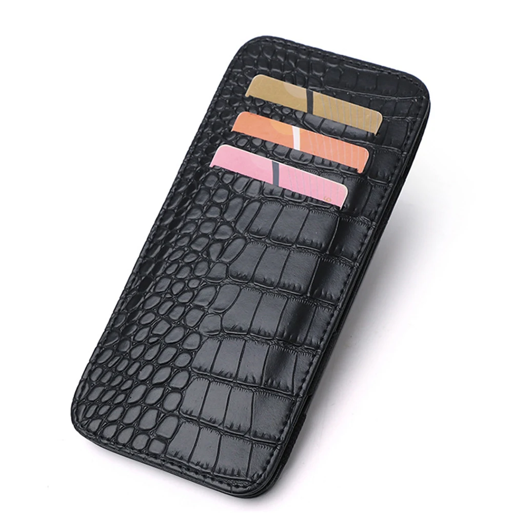 2022 New PU Leather Crocodile Pattern Card Case Travel Wallet Banknote Organiser Credit Card Holder Protector Case Dropshipping 2022 New PU Leather Crocodile Pattern Card Case Travel Wallet Banknote Organiser Credit Card Holder Protector Case Dropshipping