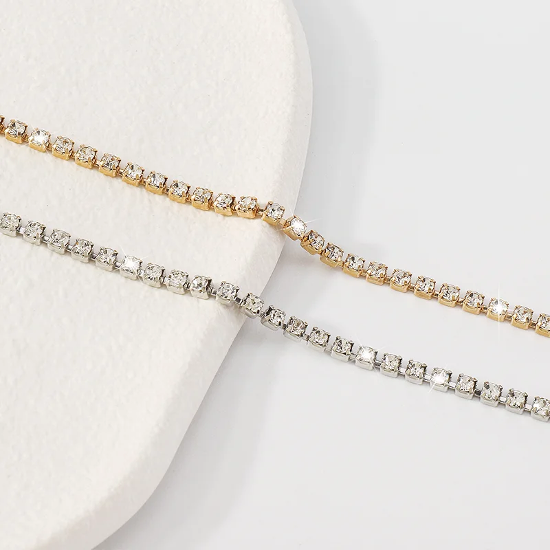 Stonefans Sexy Shiny Rhinestone Multilayer Necklaces for Women Fashion Irregular Y Shape Claw Chain Collar Jewelry Accessories