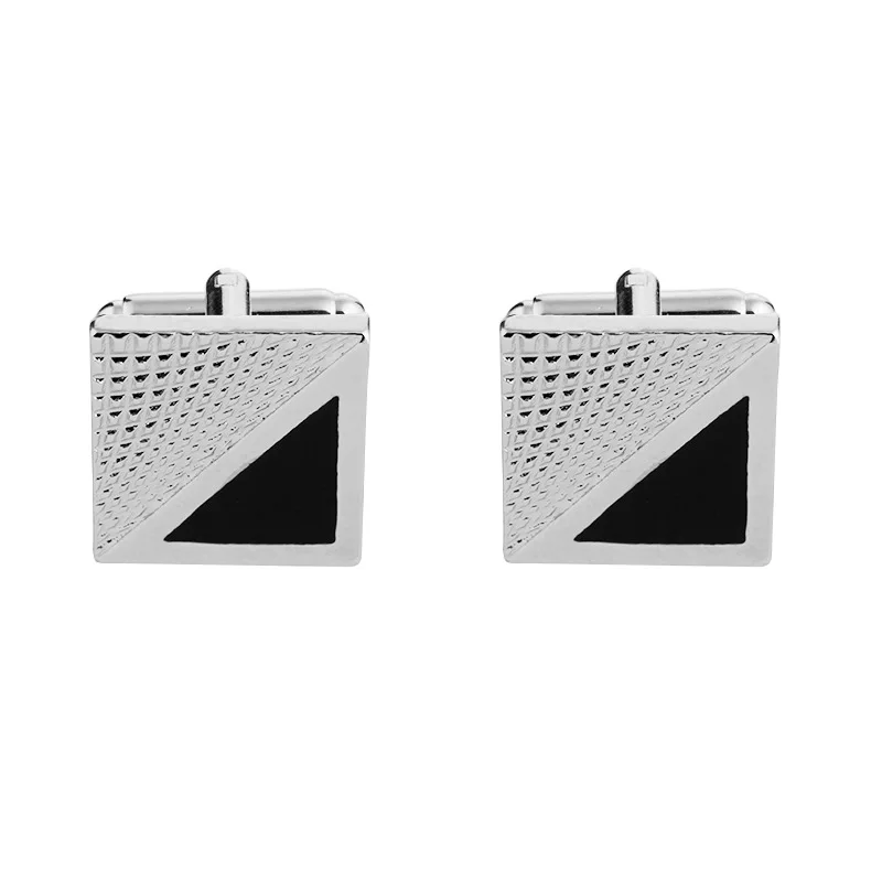 Quality Square cuff fashion men's French shirts cuff Cufflinks Business Wedding Cufflink Button Suit Accessories Jewelry Retro